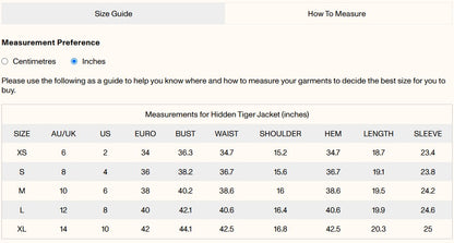 Unreal Fur - Hidden Tiger Jacket