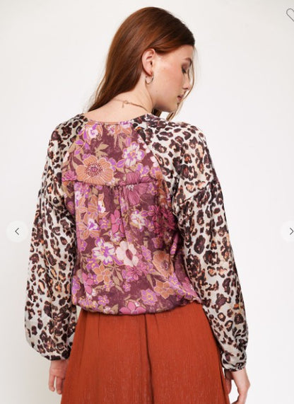 Wildflower Boho Blouse