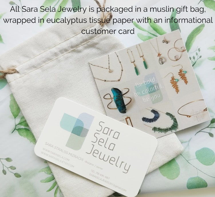 Brass Swaying Palm Leaf - Sara Sela Collection