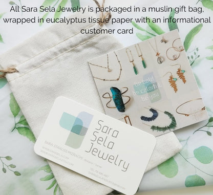 Brass Swaying Palm Leaf - Sara Sela Collection