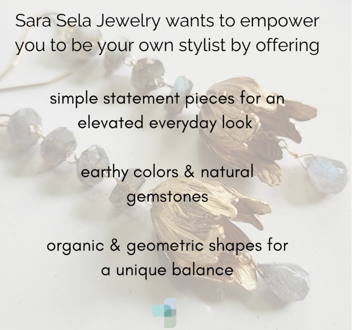 Crescent Rainbow Moonstone - Sare Sela Collection